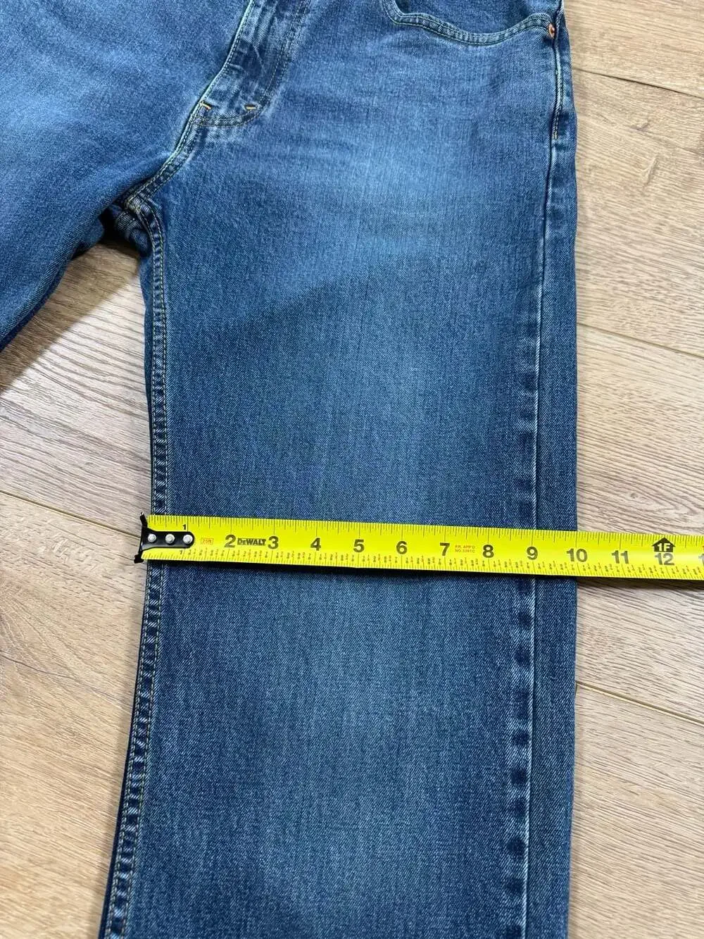 Vintage Levi’s 505 Jeans Mens W36 L32 Blue Straight Leg Made USA 90s